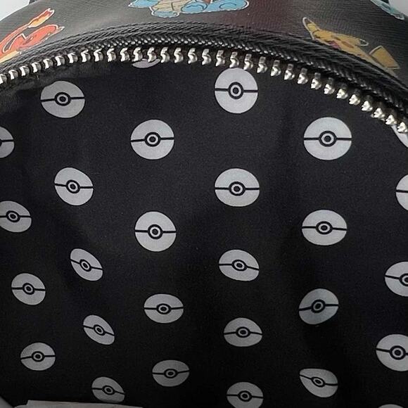 NWT Loungefly Pokémon‎ Starters AOP Design Mini Backpack